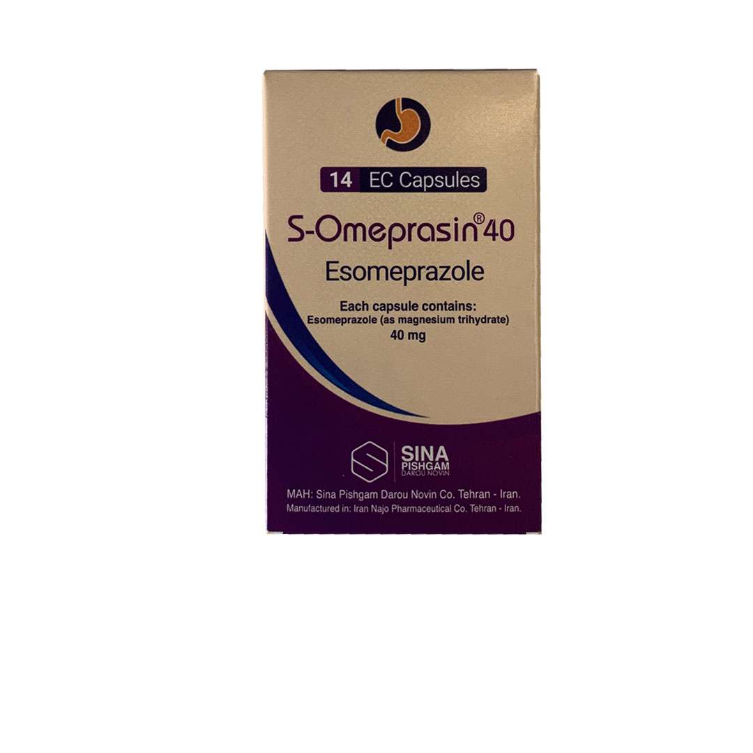 S-Omeperasin40 | Esomeperasol | اس-امپراسین ۴۰-امپرازول
